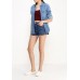 Шорты джинсовые  Topshop