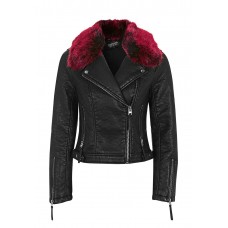 Куртка кожаная  Topshop